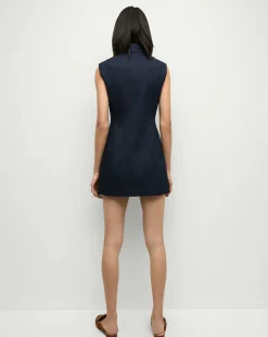 Serina Denim Dress in Dark Oxford><noscript><img width=