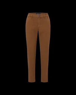 Sia Twill Chinos in Deep Ochre><noscript><img width=