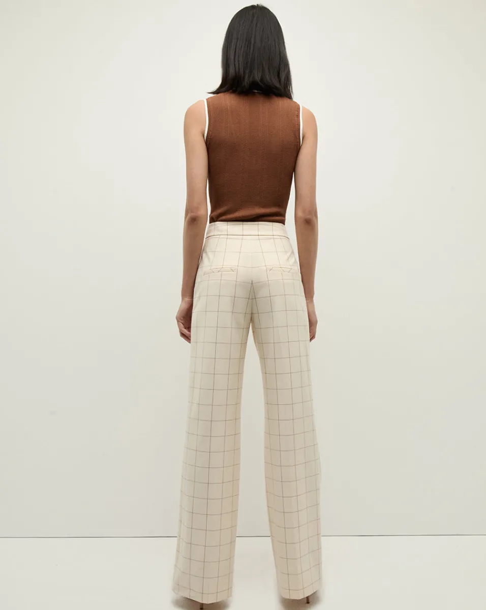 Sid Sleeveless Pullover in Deep Ochre>Veronica Beard New