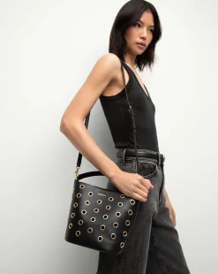 Small Grommet Feedbag in Black><noscript><img width=