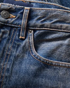 Taylor Cropped Wide-Leg Jeans in Dark Blue><noscript><img width=