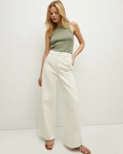 Taylor Wide-Leg Cropped Jean>Veronica Beard Discount