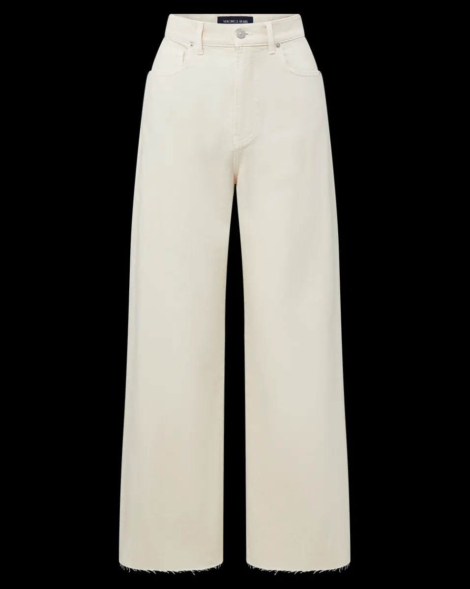 Taylor Wide-Leg Cropped Jean>Veronica Beard Discount