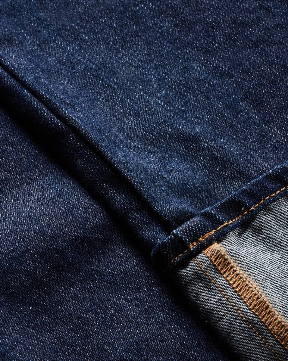 Taylor Wide-Leg Jean | Cuffed Jean in Dark Wash>Veronica Beard Sale