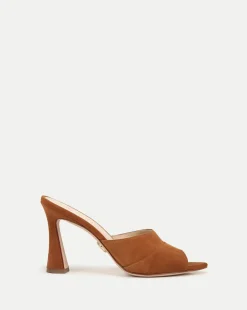 Thora Suede Mule in>Veronica Beard Hot