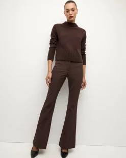 Tindaya Pant in Dark Chocolate>Veronica Beard Best