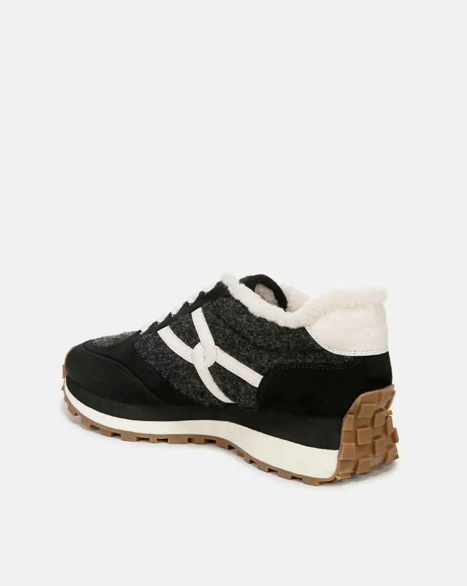 Valentina Shearling Sneaker in>Veronica Beard Best