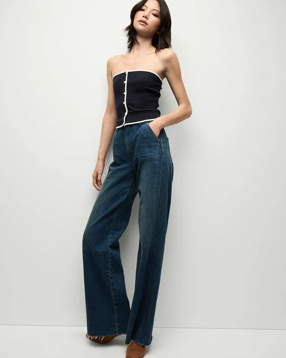 Valley Knit Top in>Veronica Beard Outlet