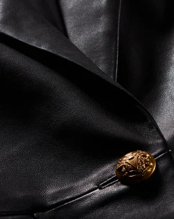 Vega Leather Dickey Jacket in><noscript><img width=