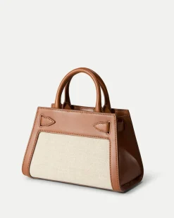 Canvas Dash Bag in Linen & Tan><noscript><img width=