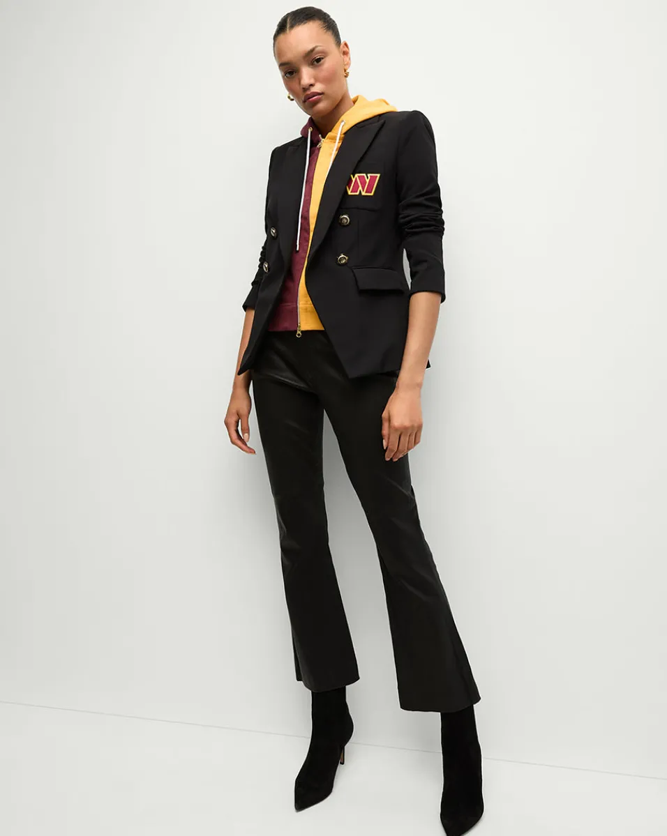 Washington Commanders Dickey Jacket in Black/Gold>Veronica Beard Outlet