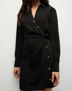 Wright Mini Dress in | Shirt Dress>Veronica Beard Online