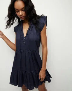 Zee Linen Dress>Veronica Beard